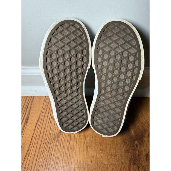 Vans Old Skool Canvas Suede Sneakers Black White Youth 11C Retro Low Top Skate - Picture 11 of 11